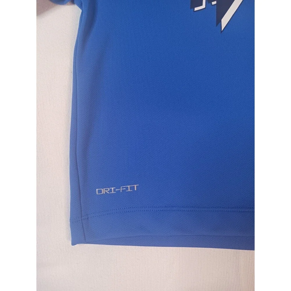 Nike Kids T-Shirt Dri Fit Nike  Logo Breathable Soft Active Play Sports Sz. S